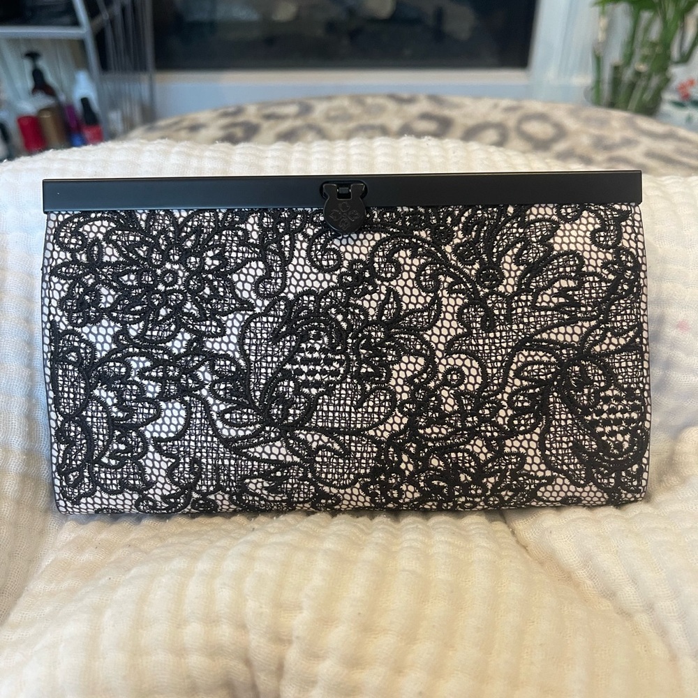 Patricia Nash Black Lace wallet